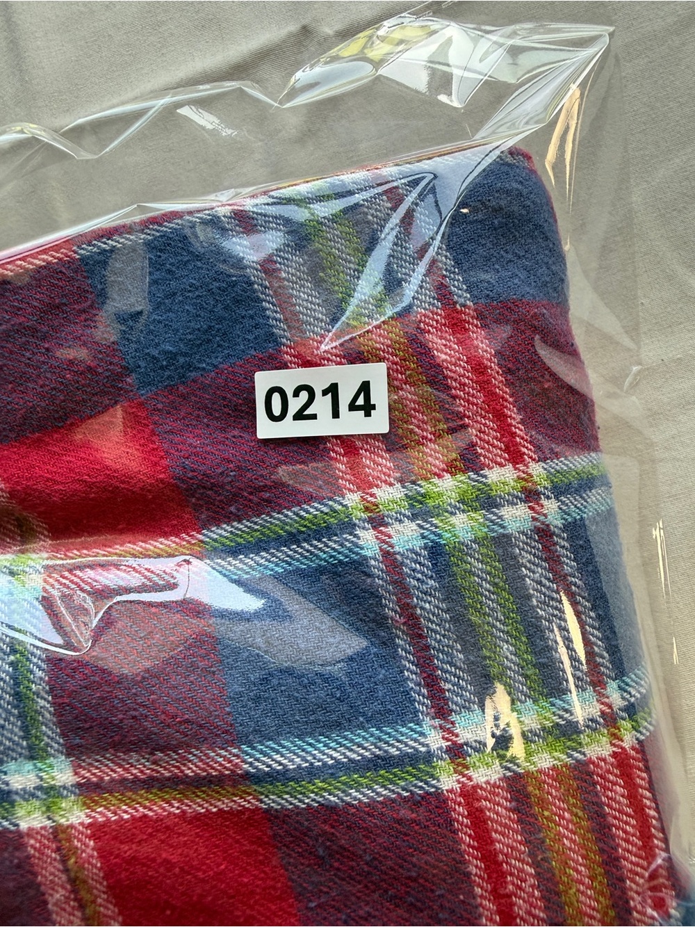 Red and Blue Plaid Button-Up Shirt - Women - Picture 4 of 4